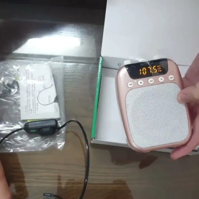 SHIDU SD-S358 BT - Bluetooth, Máy Trợ Giảng 12W, FM, TF Card, Pin 2500mAh- Hàng chính hãng