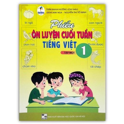 Sách - Combo phiếu ôn luyện cuối tuần tiếng việt lớp 1 (T1 + T2) (cánh diều)