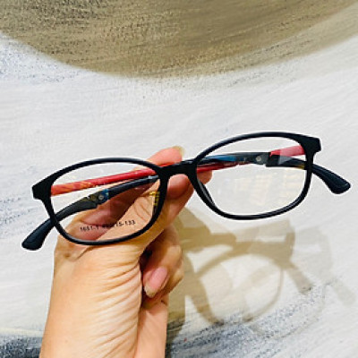 Gọng kính nhựa 1651 có cài vành tai thời trang nam nữ siêu nhẹ OURESS