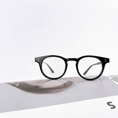 Gọng Kính Cận, Kính Giả Cận Mắt Tròn Nhỏ Thời Trang - Có thể thay tròng cận/viễn/loạn