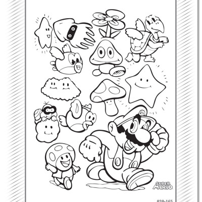 Xếp hình Tia Sáng Super smash Bros Ultimate (30 Mảnh Ghép) - Tặng kèm tranh tô màu cho bé