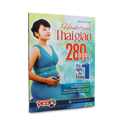 Sách - Hành Trình Thai Giáo 280 Ngày Mỗi Ngày Đọc Một Trang - Minh Long