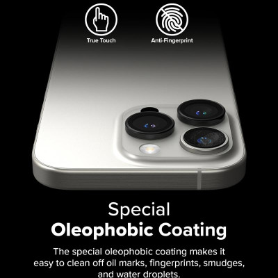 [Combo 2] Dán camera cho iPhone 16 Pro Max / iPhone 16 Pro / 16 Plus / 16 RINGKE Camera Lens Frame Glass - Hàng Chính Hãng