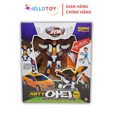Đồ Chơi Mô Hình Lắp Ráp Xe Hơi Biến Hình Cỡ Lớn HELLO CARBOT Arty Taxi