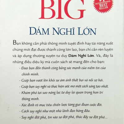 Dám Nghĩ Lớn (Khổ Nhỏ) - Tái Bản 2022