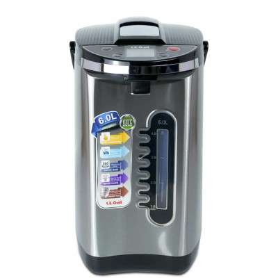 Bình Thuỷ Điện Gali GL-5060B Dung tích 6L nhỏ gọn, Thân bằng nhựa nguyên sinh cao cấp, lòng trong bằng Inox 304 dày chất lượng. Hàng chính hãng chất lượng cao bảo hành 24 tháng.