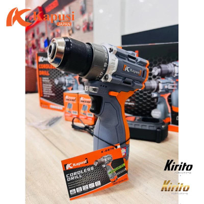 Máy Khoan Pin KAPUSI 16.8V – Đầu Kẹp Autolock 10mm/13mm – Khoan Búa, Bắt Vít