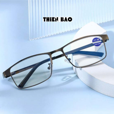 Kính lão thị, kính viễn thị đọc chữ Nam nữ toàn viền hợp kim sang trọng KDM92 hàng đẹp tròng Nhật chuẩn độ