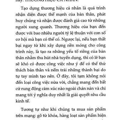 Tạo Dựng Thương Hiệu Cá Nhân (Tái Bản 2022)