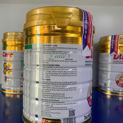 Combo 4Hộp Sữa Bột Diabet Care Gold 900g – Giải Pháp Dinh Dưỡng Cho Người Tiểu Đường