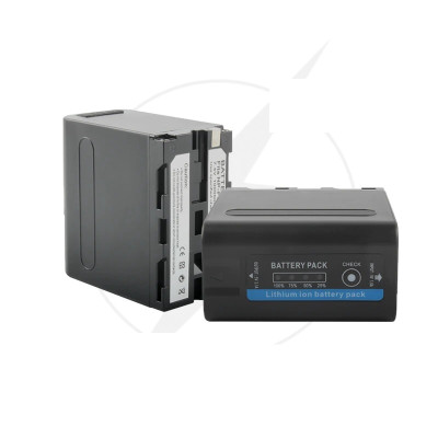 Pin NP-F980 7.4Wh 10000mAh Cho Sony PLM-100 CCD-TRV35 MVC-FD91 MC1500C Cổng TypeC - Hàng Nhập Khẩu