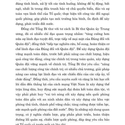 Một số vấn đề về đường lối quân sự, chiến lược quốc phòng trong sự nghiệp xây dựng và bảo vệ tổ quốc Việt Nam thời kỳ mới