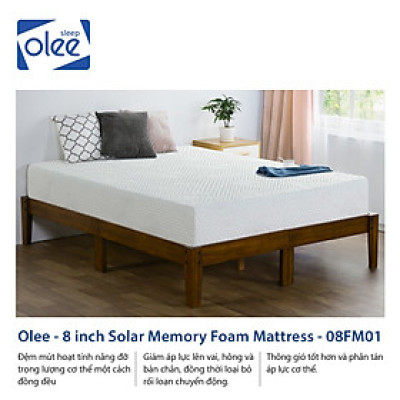 Nệm OleeSleep Memory Foam 8 inch-08FM01