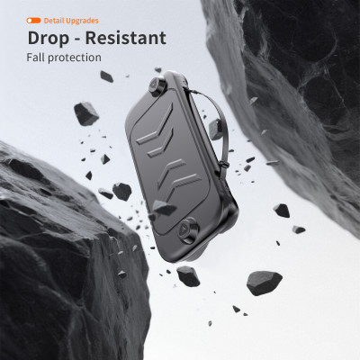 Bao Case Ốp TPU nắp bảo vệ có thể tháo rời có giá đỡ chống trượt bảo vệ 360 cho Nintendo Switch 2 - Hàng Chính Hãng