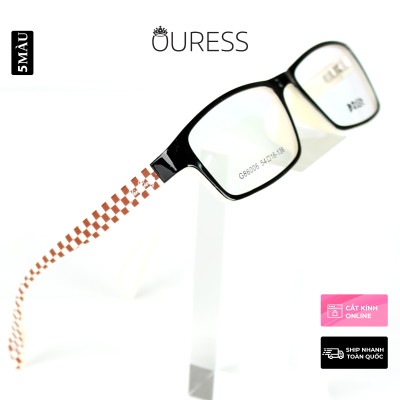 Gọng kính nhựa dẻo tr90 thời trang nam nữ Ouress 86006