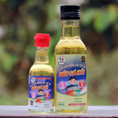 Dầu Cá Hồi Ăn Dặm Maguzt Nguyên Chất