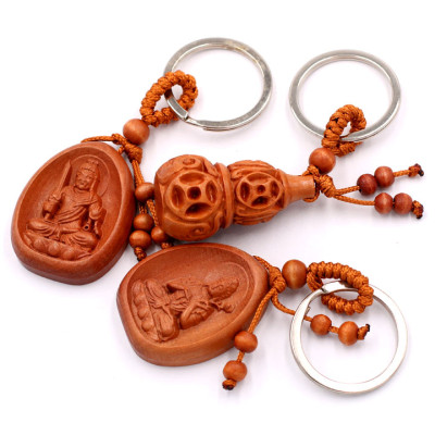 Combo 3 móc khóa Phật Bất Động Minh Vương - Đại Thế Chí - Hồ Lô Kim Tiền - may mắn, bình an