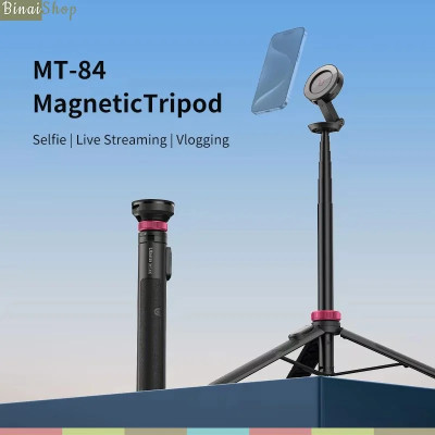 Ulanzi MT-84 - Tripod Đa Năng Cho Điện Thoại Có MagSafe, Bluetooth Remote, Xoay 360 Độ Cho Điện Thoại - Hàng chính hãng