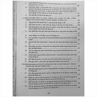 Sách Pháp Luật Về Môi Giới, Đầu Tư Kinh Doanh Bất Động Sản Nhà Ở và Đất Đai - V2488D