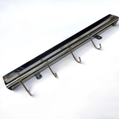 Vắt Dao Inox Cài Dao Treo Khăn Vật Dụng Nhà Bếp - Gắn tường đa năng dài 50cm