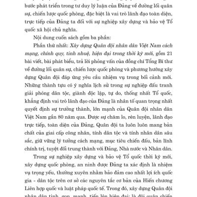 Một số vấn đề về đường lối quân sự, chiến lược quốc phòng trong sự nghiệp xây dựng và bảo vệ tổ quốc Việt Nam thời kỳ mới