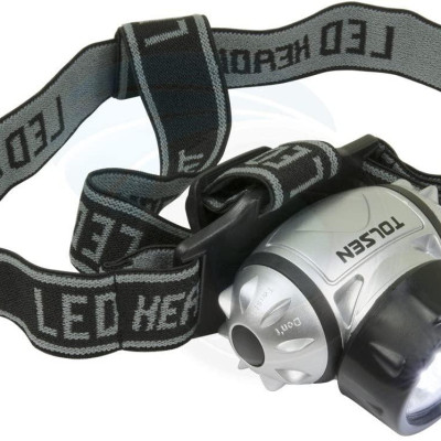 ĐÈN SOI 7 LED TRẮNG DÙNG PIN TOLSEN 60011 - HÀNH CHÍNH HÃNG