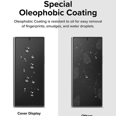 [Combo 2] Dán cường lực dành cho Samsung Galaxy Z Fold 6 RINGKE Cover Display Tempered Glass (Màn hình ngoài) - Hàng Chính Hãng