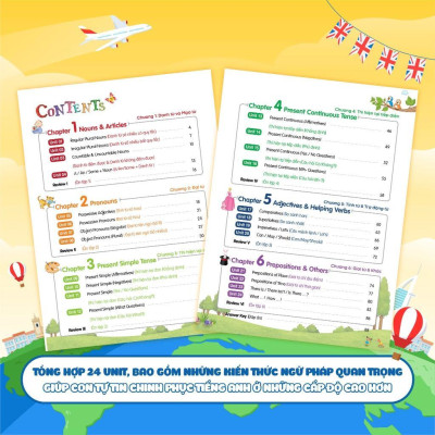 Sách - Aha Grammar Bài Tập Bổ Trợ Toàn Diện Ngữ Pháp Tiếng Anh Lớp 4 Theo Chủ Đề - Megabook