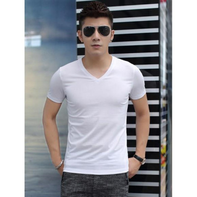 Áo Phông Cổ Tim Giá Rẻ Vải Dày Mịn 24h