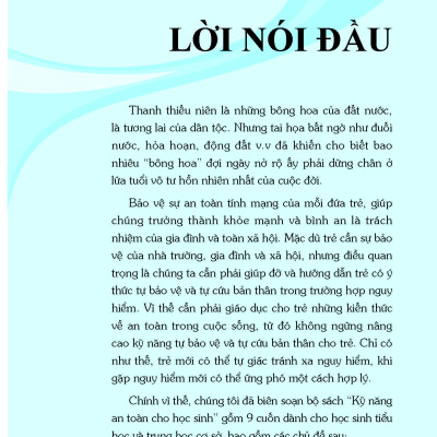 Kỹ Năng An Toàn Cho Học Sinh, Quyển 8 - Vietnambook