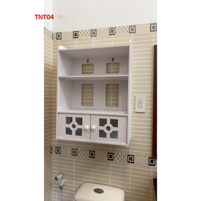 Tủ nhà tắm treo tường TNT04 - Kệ lắp ráp treo tường nhà tắm