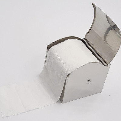 Hộp đựng giấy vệ sinh Inox SUS 304 kèm gạt tàn thuốc Eurolife EL-P06-4 (Trắng bạc)