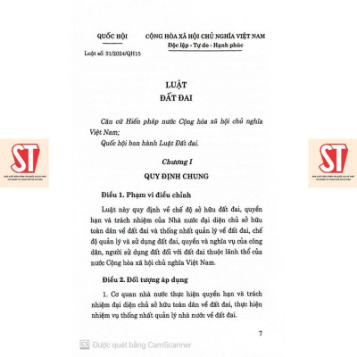 Sách - Luật Đất Đai - NXB Chính Trị Quốc Gia