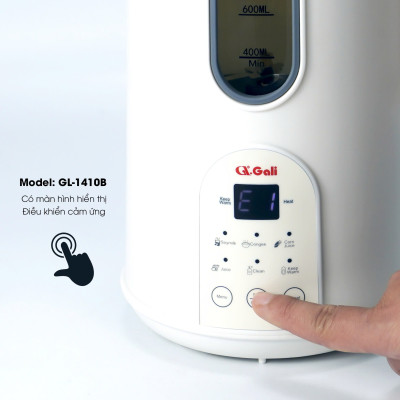 [SẴN HÀNG] Máy làm sữa hạt Gali GL-1410B. Hàng nhập khẩu chất lượng cao, bảo hành 24 tháng.