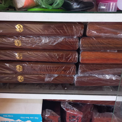 Bàn cờ tướng bằng gỗ gõ không có quân kt 50×50×3cm