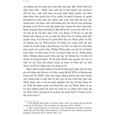 Án Lệ Việt Nam (Sách chuyên khảo, xuất bản lần thứ 2)