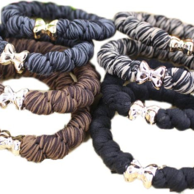 Sét dây buộc tóc tròn to mầu ngẫu nhiên HD29 