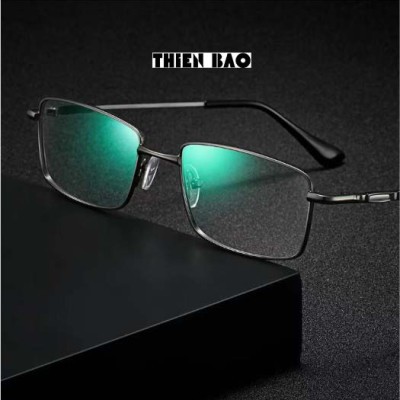 Kính viễn thị, kính lão thị trung niên toàn viền titanium siêu dẻo nhẹ bền KV60Đ tròng Nhật