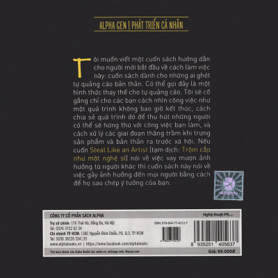 Nghệ Thuật PR Bản Thân (Tái Bản) Tặng Sổ Tay Giá Trị (Khổ A6 Dày 200 Trang)