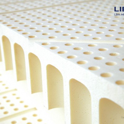 Đệm Cao Su Liên Á LaDome Cao 5cm - Giường Đơn - Nệm Cao Su Thiên Nhiên 100%