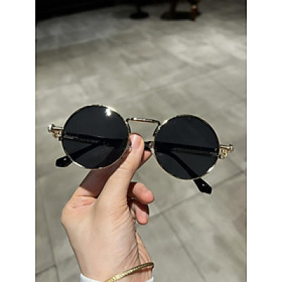 Kính râm nam Mắt tròn xoe phong cách retro nam nữ