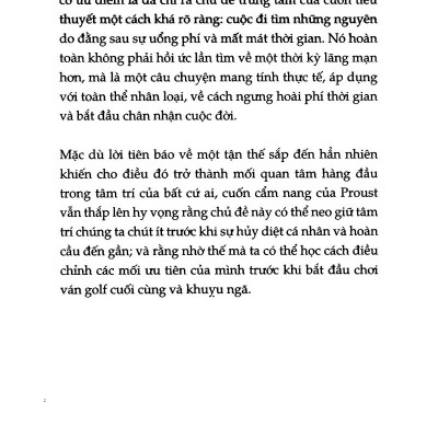 Proust Có Thể Thay Đổi Cuộc Đời Bạn Như Thế Nào