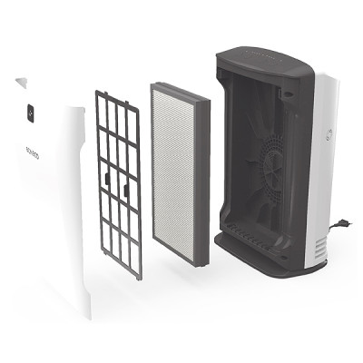 Máy Lọc Không Khí Cao Cấp BONECO P340 Tạo Ion Âm, Khử Mùi, Diệt Khuẩn, Lọc Bụi, Báo Ô Nhiễm (<40m2) - Hàng Nhập Khẩu