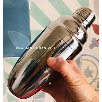 Bình Lắc Shaker Inox Dày 750cc/ 550cc - Pha Chế Cocktail , Trà Sữa