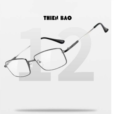 Kính viễn thị, kính lão thị trung niên toàn viền titanium siêu dẻo nhẹ bền KV60Đ tròng Nhật