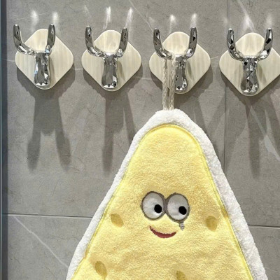 Set 4 Miếng Móc Treo Sừng Hươu Cao Cấp, Chịu Lực 10kg, Móc Hút Chân Không Tiện Lợi - HÀNG CHÍNH HÃNG MINIIN