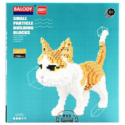Đồ Chơi Lắp Ráp Mèo Ba Tư Persian - Balody 16037 (1390 Mảnh Ghép)