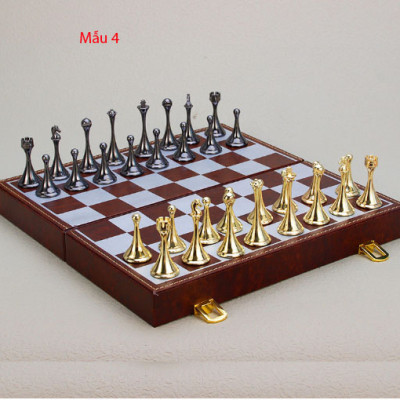 Bộ cờ vua bằng kim loại cao cấp