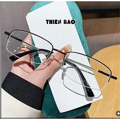 Kính lão thị, kính viễn thị Nam nữ KVM367 hàng đẹp xẻ cước chống as xanh Gọng TITANIUM càng dẻo chuẩn độ hàng Hot loại I