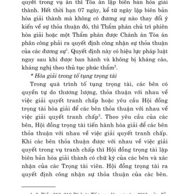 Cẩm nang công tác hòa giải ở cơ sở ( bản in 2024)